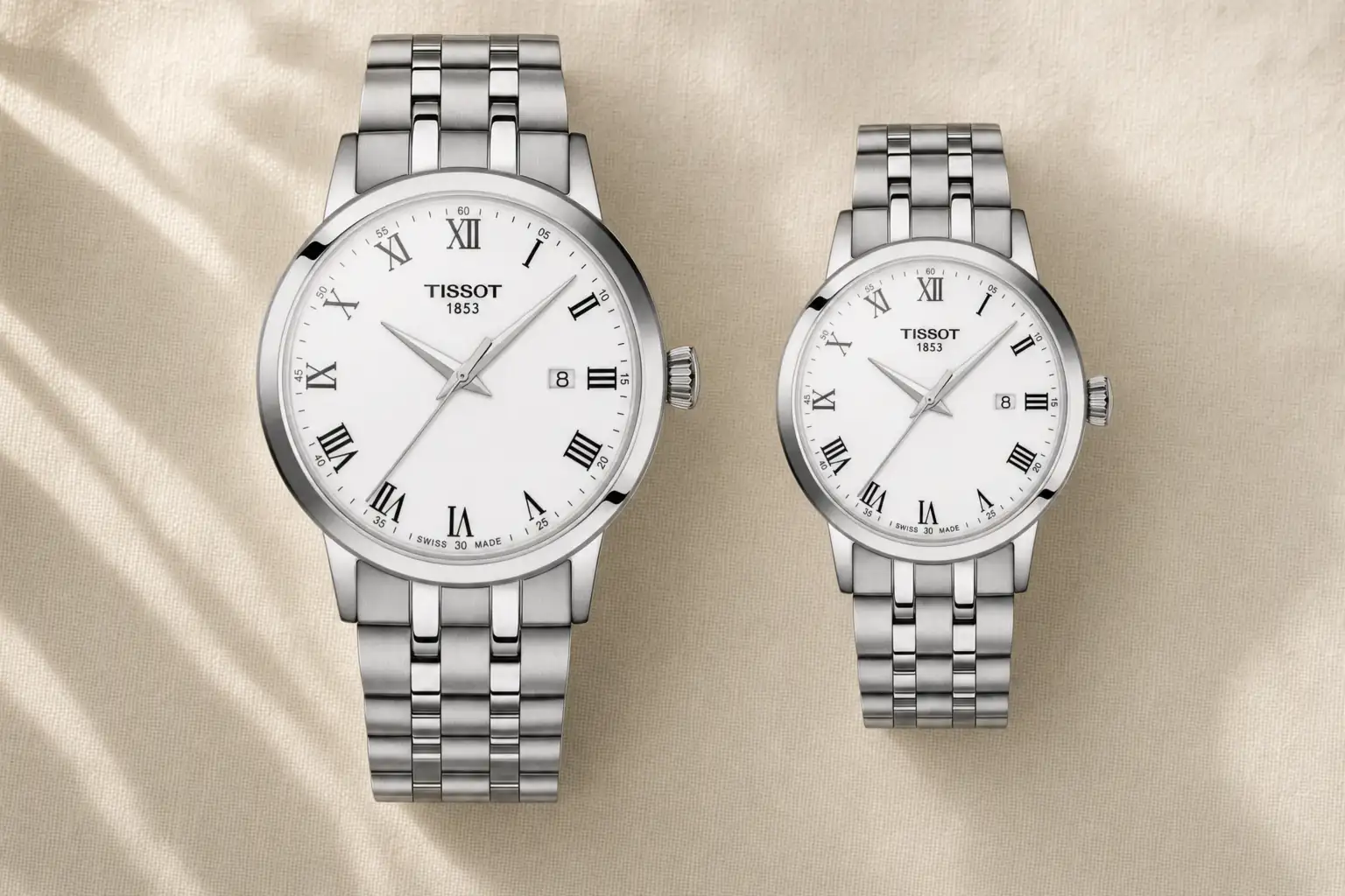 Quinze peças de 42 mm e oito de 28 mm dividem o mesmo nome.